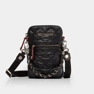 MZ Wallace Micro Crosby in Black